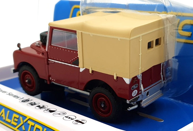 Scalextric 1/32 Scale Slot Car C4493 - Land Rover Series 1 - Poppy Red