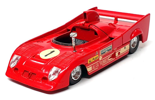 Solido 1/43 Scale No. 41 - Alfa Romeo 33 TT12 Race Car #1 - Red