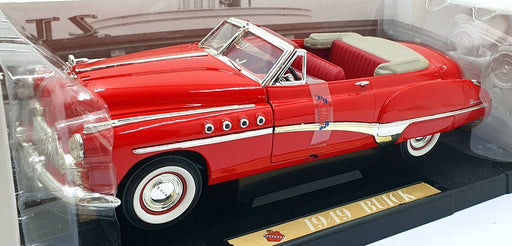 Motormax 1/18 Scale Diecast 73116 - 1949 Buick Roadmaster - Red