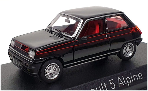 Norev 1/43 Scale Diecast 510532 - 1977 Renault 5 Alpine - Black