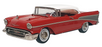 Western Models 1/43 Scale WMS44 - 1957 Chevrolet Bel Air - Red/White