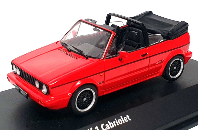 Solido 1/43 Scale S4315801 - Volkswagen Golf 1 Cabriolet Sportline - Tornado Red