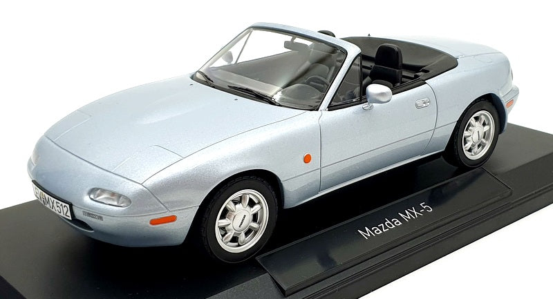 Norev 1/18 scale Diecast 188023 - 1991 Mazda MX-5 - Silver