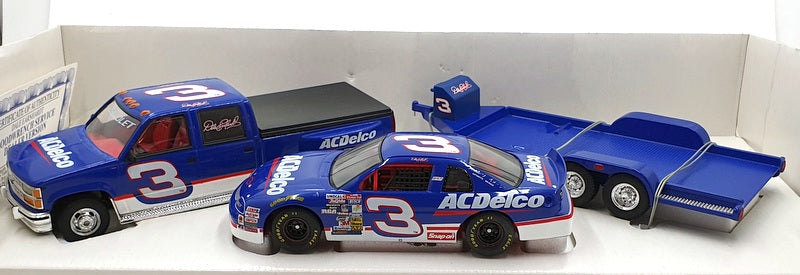 Action 1/24 Scale 125BCG ACDelco Chevrolet #3 Crew Cab NASCAR And Trailer