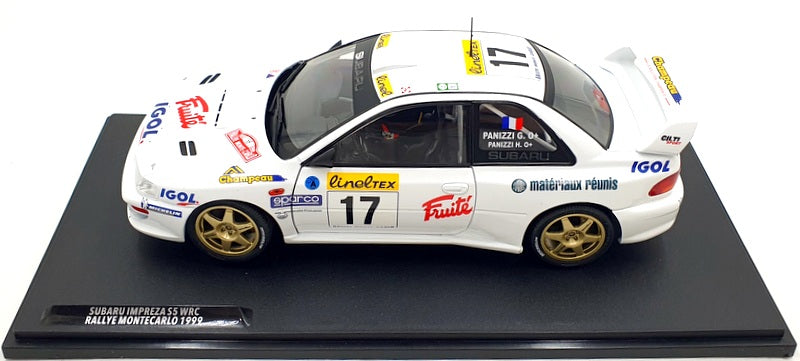 Solido 1/18 Scale Diecast S1807407 - Subaru Impreza 22B Monte Carlo 1999 #17