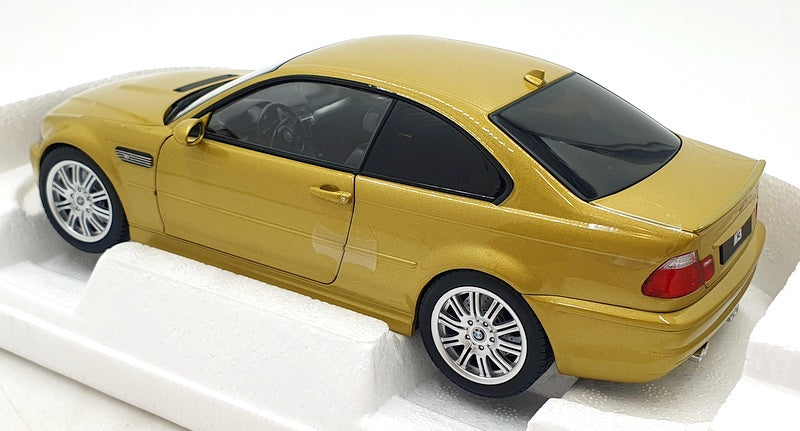 Norev 1/18 scale Diecast 183000 - 2000 BMW M3 E46 - Metallic Yellow