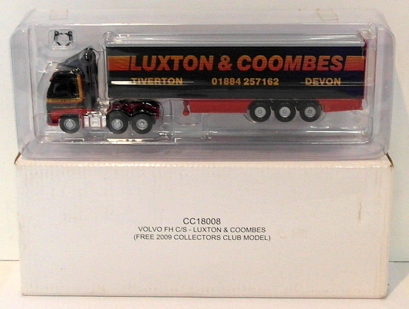 Corgi 1/76 Scale Diecast CC18008 - Volvo FH C/S - Luxton & Coombes