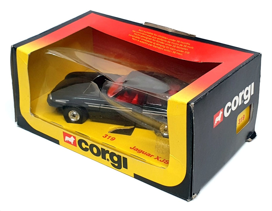 Corgi Appx 14cm Long Diecast 319 - Jaguar XJS - Black