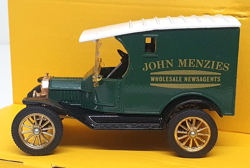 Corgi Appx 9cm Long Diecast D865/15 - Ford Model T Van (John Menzies) Green