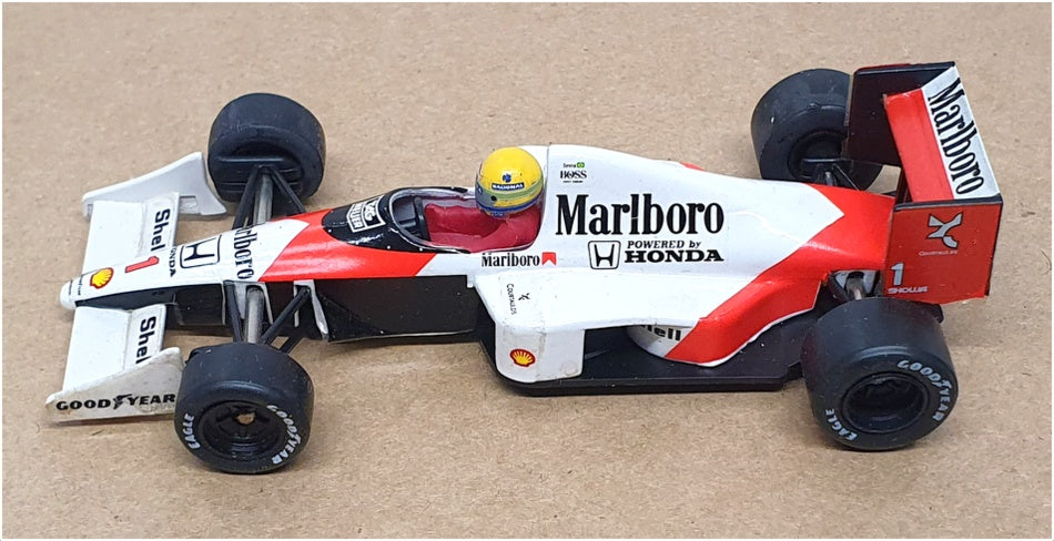 Onyx 1/43 Scale 021 - F1 McLaren Honda MP 4/5 M'Boro - Ayrton Senna