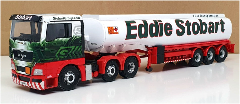 Corgi 1/50 Scale CC15207 - MAN TG-X (XL) Fuel Tanker Truck (Eddie Stobart)