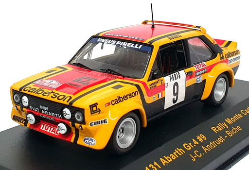 Ixo 1/43 Scale RAC074 - Fiat 131 Abarth Gr.4 #9 Monte Carlo Rally 1980