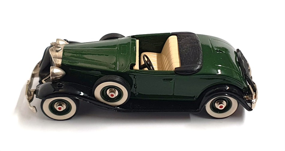 Brooklin 1/43 Scale BRK6A 001 - 1932 Packard Light 8 Conv Coupe - Green/Black