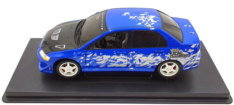 Ertl 1/18 Scale Diecast 33740 - 2001 Mitsubishi Lancer Evolution VII - Blue