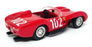 Progetto K 1/43 Scale 017 - Ferrari 250 T.R. #102 Targa Florio 1958 - Red