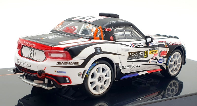 Ixo 1/43 Scale RAM680 - Fiat Abarth 124 RGT #21 Monte-Carlo Rally 2017