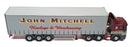 Corgi 1/50 Scale CC13409 - MAN TGA XXL Curtainside John Mitchell - Maroon/Grey