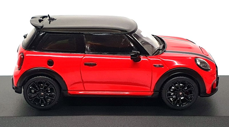 Solido 1/43 Scale S4315001 - 2023 Mini Cooper JCW (F56) - Red