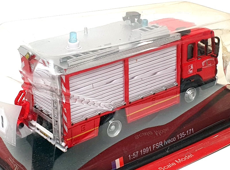 Del Prado 1/57 Scale FEN51 - 1991 Iveco FSR 135-171 Fire Truck - Red