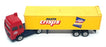 Corgi 1/64 Scale SF02 - Volvo Truck & Trailer "Sooner Foods" - Red/Yellow