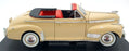 Universal Hobbies 1/18 Scale 12624A - 1941 Chevrolet Deluxe Convertible - Cream