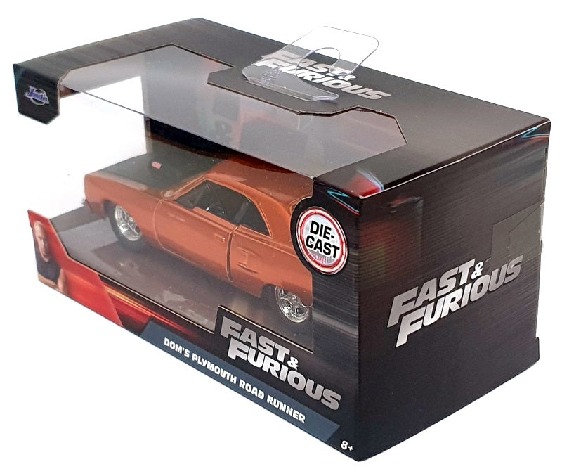 Jada 1/32 Scale 97128 - Fast & Furious Dom's Plymouth Road Runner - Met Orange