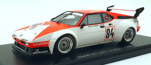 Spark 1/43 Scale S6403 - BMW M1 #84 24h Le Mans 1980