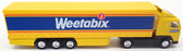 Corgi 1/64 Scale Model Truck 59518 - Volvo Trailer "Weetabix" - Yellow