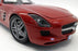 Minichamps 1/18 Scale Diecast - 100 039020 Mecedes Benz SLS AMG 2010 Red Metallic