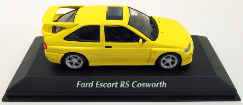 Maxichamps 1/43 Scale Diecast 940 082101 - 1992 Ford Escort RS Cosworth - Yellow