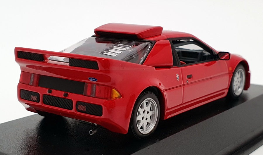 Minichamps 1/43 Scale Model Car 430 080201 - 1986 Ford RS 200 - Red