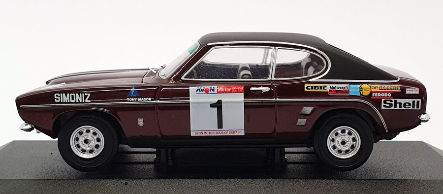 Vanguards 1/43 Scale VA13303 - Ford Capri Mk.1 - 1973 Avon Tour Of GB