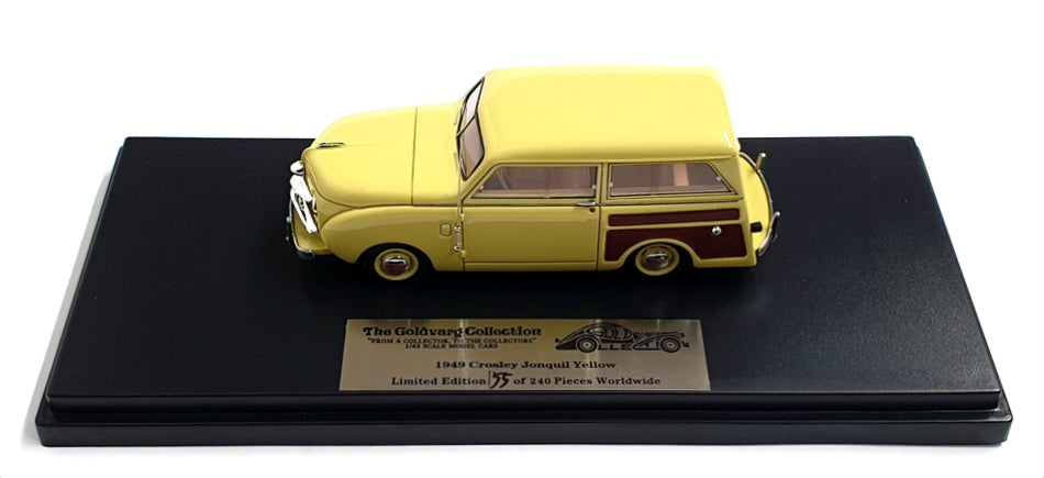 Goldvarg 1/43 Scale Resin GC-063B - 1949 Crosley - Jonquil Yellow