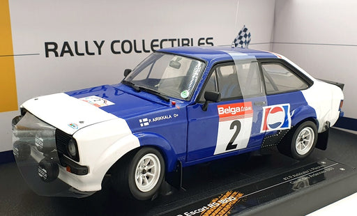 Sun Star 1/18 Scale 4662 Diecast - Ford Escort RS1800 #2 Airikkala 1983