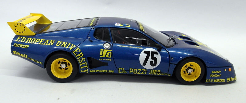 BBR 1/18 Scale diecast - HE180022 Ferrari 512BB Le Mans 1980 J.M.S #75 Model Car