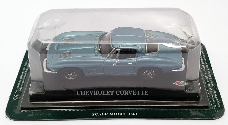 Altaya 1/43 Scale Model Car AL41020 - Chevrolet Corvette - Blue