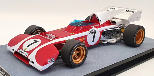 Tecnomodel 1/18 Scale TM18-194B - 1972 Ferrari 312 B2 S.Africa GP #7 M.Andretti