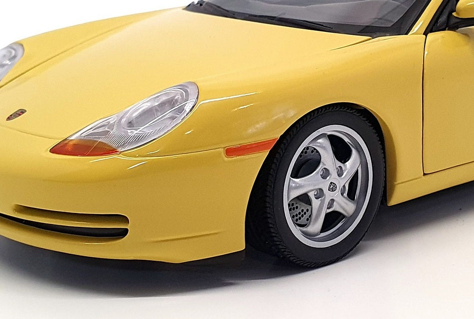 UT Models 1/18 Scale Diecast 131021M - Porsche 996 - Yellow