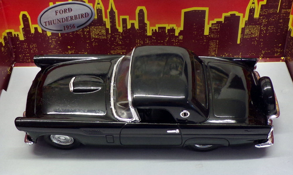 Mira 1/24 Scale Model Car 2522 - 1956 Ford Thunderbird - Black