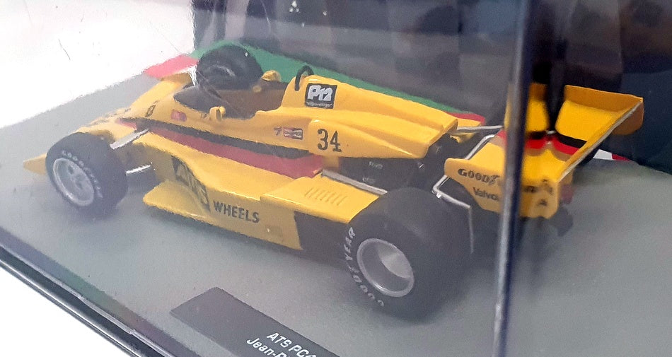 Altaya 1/43 Scale 28522B - F1 ATS PC4 1977 Jean Pierre Jarier - Yellow