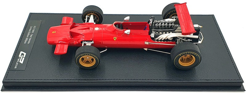 GP Replicas 1/18 Scale Resin GP73B - Ferrari 312 1969 Test Version - Red