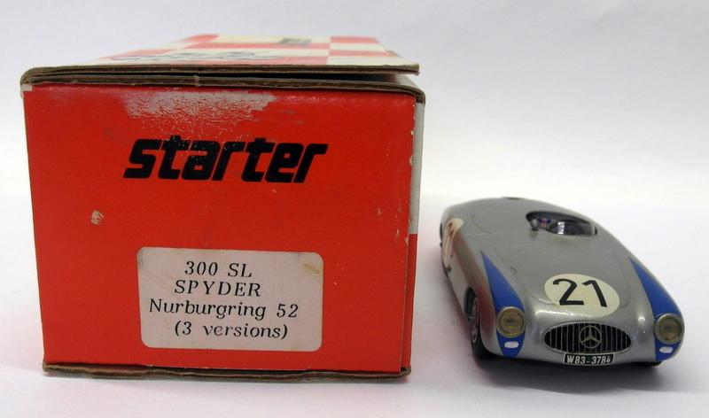 Starter Models Kit 1/43 Scale Resin - sx2 Mercedes 300SL Spyder Nurburgring '52