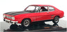 Ixo 1/43 Scale Diecast CLC258 - 1970 Ford Capri 1700 GT - Red/Black 