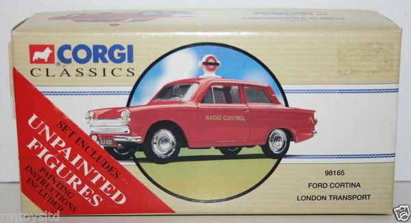 CORGI 1/43 SCALE - 98165 - FORD CORTINA - LONDON TRANSPORT