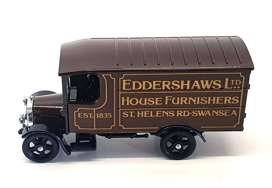 Corgi 13cm Long Diecast C843 - Thornycroft Van Eddershaws - Brown