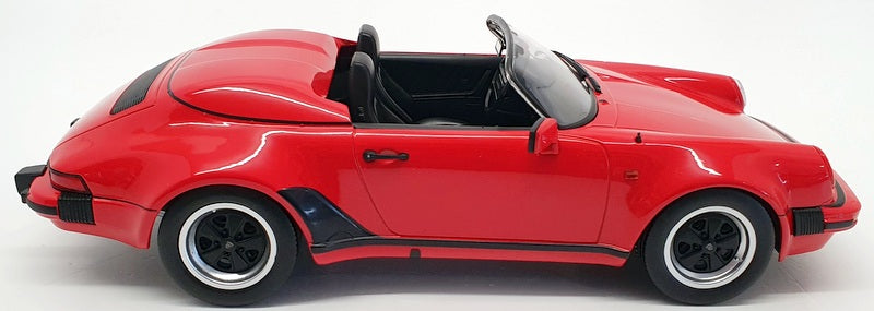 KK Scale 1/18 Scale KKDC180451 - 1989 Porsche 911 3.2 Speedster - Red