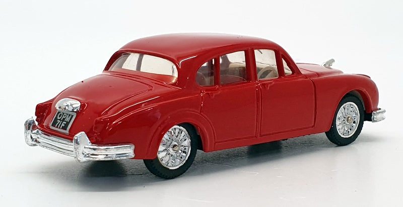 Corgi 1/43 Scale Model Car C700/1 - 1959 Jaguar Mk2 3.4L - Red