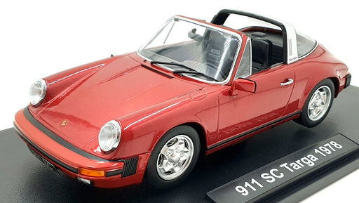 KK Scale 1/18 Scale Diecast KKDC180921 - Porsche 911 SC Targa 1978 - Met Red