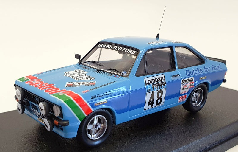 Trofeu 1/43 Scale Model Car RRuk59 - Ford Escort MK2 #48 Stuart/Rowlands - Blue