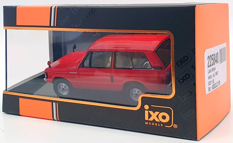 IXO Models 1/43 Scale Diecast IXOCLC179 - Land Rover LR Velar RHD - Red